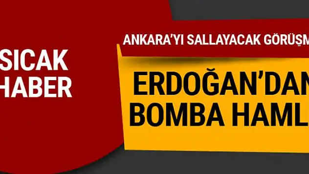 Ankara'da sürpriz randevu