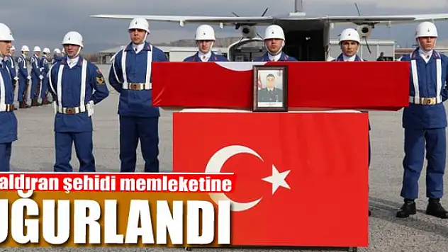 Çaldıran şehidi memleketine uğurlandı