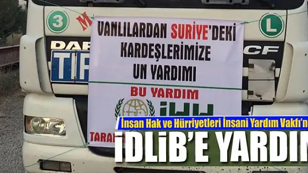 İdlib'e insani yardım 