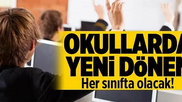 Okullarda yeni dönem 