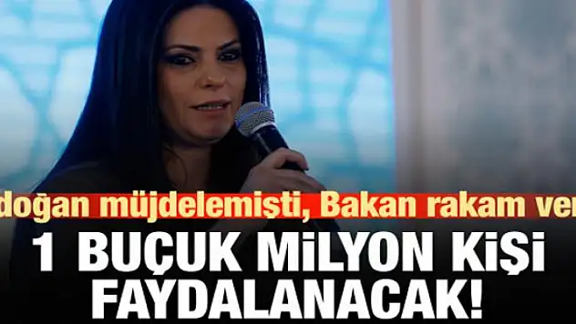 Bakan Sarıeroğlu'ndan 3600 ek gösterge açıklaması