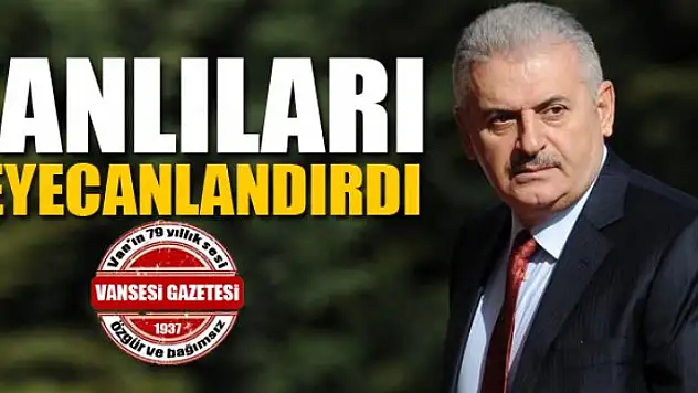 Vanlıları heyecanlandırdı