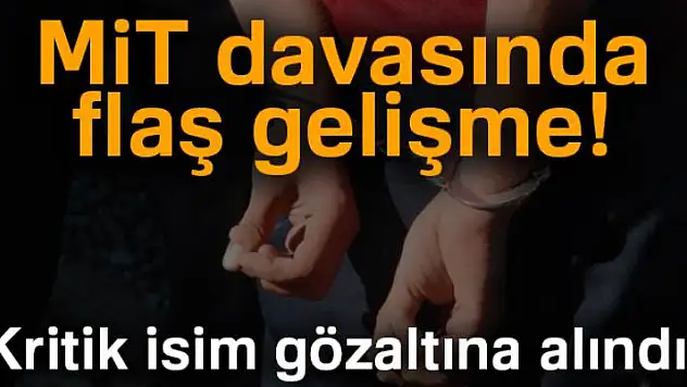 Jandarma Kriminal Daire Başkanı gözaltına alındı!