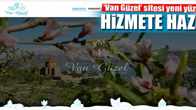 'Van Güzel' sitesi yeni yüzüyle hizmete hazır
