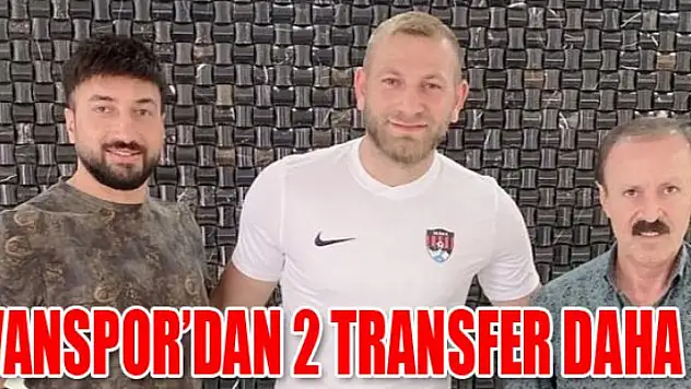 VANSPOR'DAN 2 TRANSFER DAHA