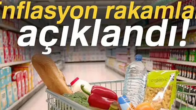 Enflasyon rakamları açıklandı!