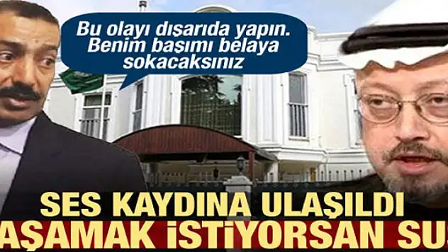 Kaşıkçı olayında ses kayıtlarına ulaşıldı! 'Yaşamak istiyorsan sus'
