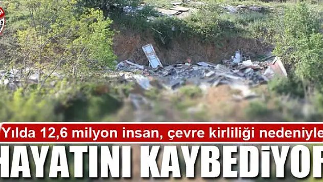 Yılda 12,6 milyon insan, çevre kirliliği nedeniyle hayatını kaybediyor