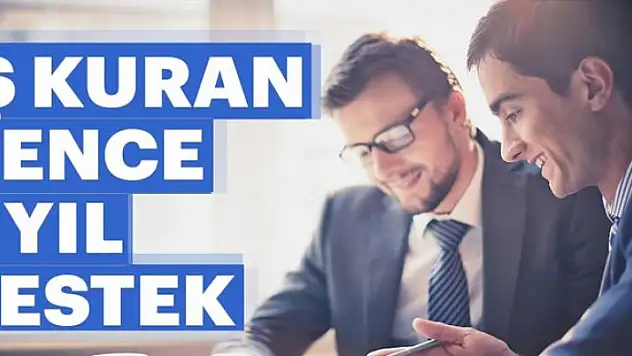 İş kuran gence 3 yıl destek