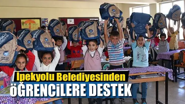 İpekyolu Belediyesinden öğrencilere destek