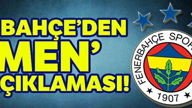 Fenerbahçe'den UEFA açıklaması