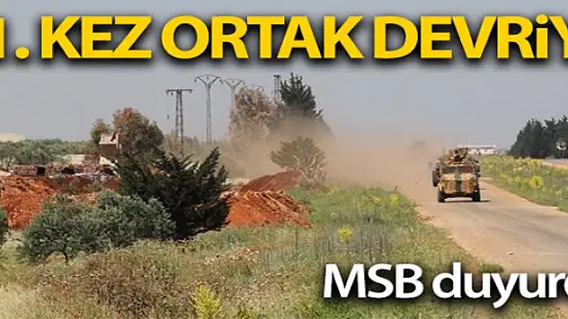 MSB açıkladı: '11'inci Türk-Rus Birleşik Kara Devriyesi icra edildi'
