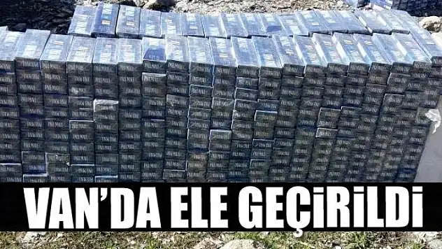 Van'da ele geçirildi