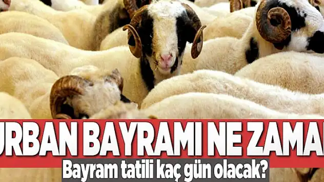 2017 Kurban Bayramı tarihi hangi güne denk geliyor?  .