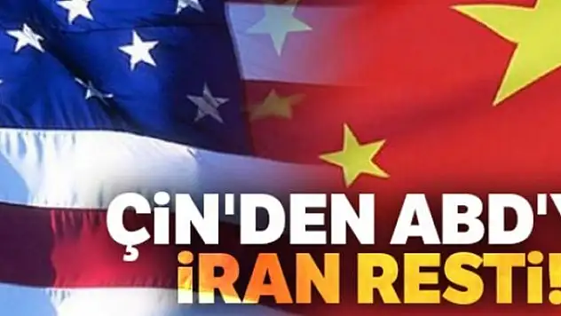 Çin'den ABD'ye İran resti: 'İşbirliğimiz devam edecek'
