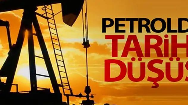 Petrolde tarihi düşüş
