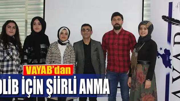VAYAB'dan İdlib için şiirli anma