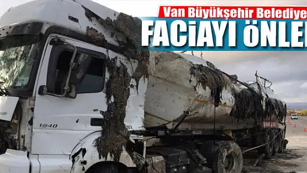 BÜYÜKŞEHİR FACİAYI ÖNLEDİ
