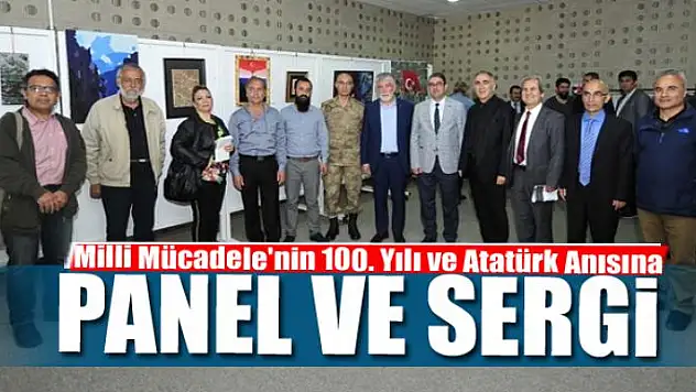 Milli Mücadele'nin 100. Yılı ve Atatürk Anısına panel ve sergi