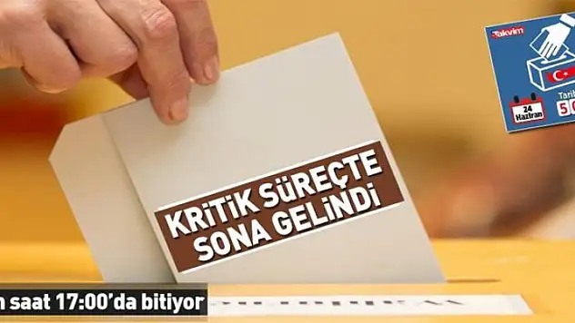 Cumhurbaşkanı adaylık sürecinde sona gelindi 