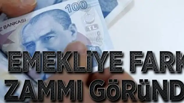 Emekliye fark zammı göründü 