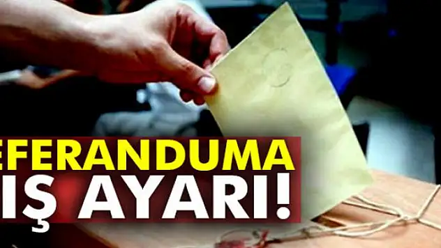 Referandum için kış ayarı