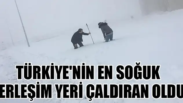 Türkiye'nin en soğuk yerleşim yeri Çaldıran oldu