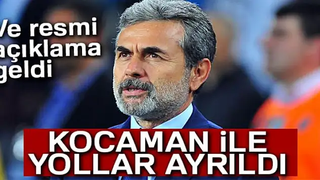 Fenerbahçe'de Aykut Kocaman ile yollar ayrıldı