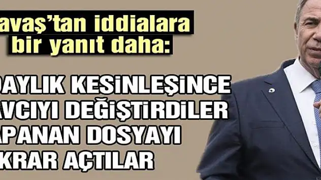 Mansur Yavaş: Adaylık kesinleşince savcıyı değiştirdiler, kapanan dosyayı tekrar açtılar