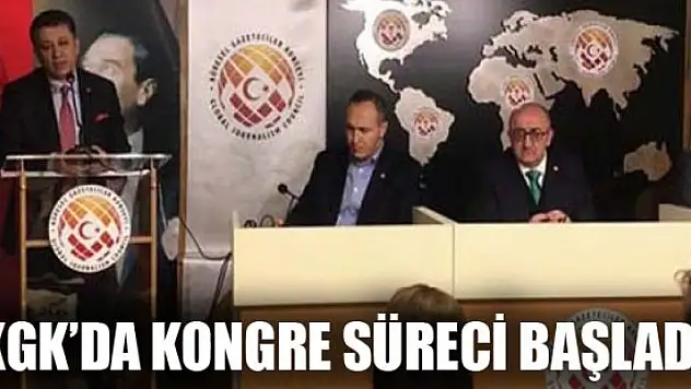 KGK'da kongre süreci başladı