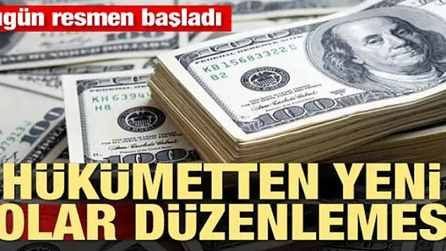 Yeni dolar hamlesi! Bugün resmen başladı