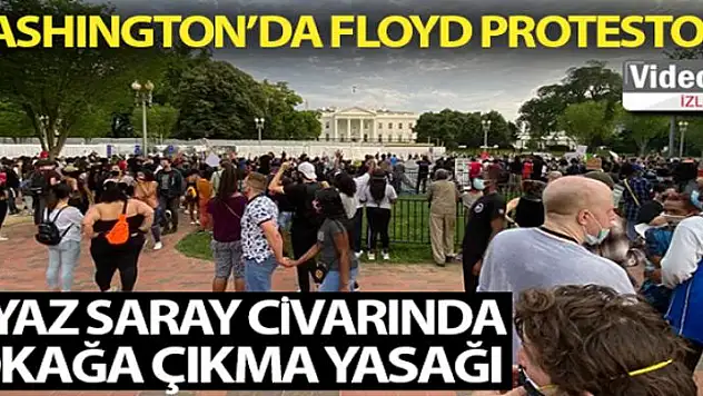 Washington'da Floyd protestosu