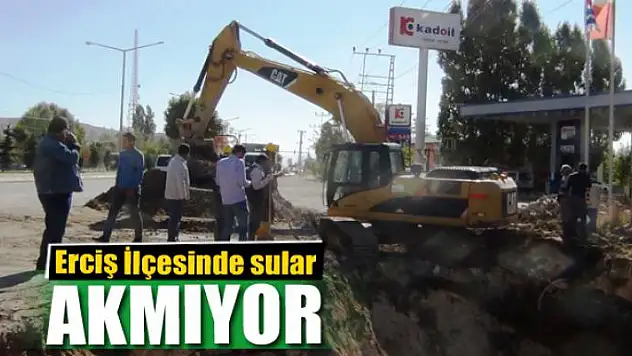 Erciş'te Su Kesintisi