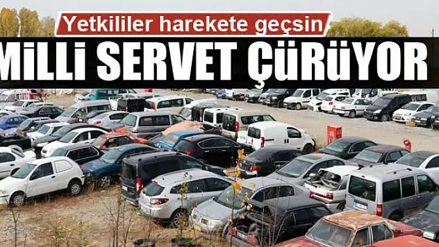 MİLLİ SERVET ÇÜRÜYOR 