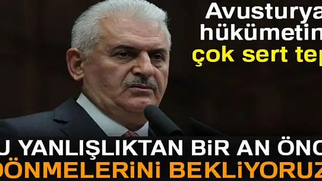 Avusturya hükümetine tepki !