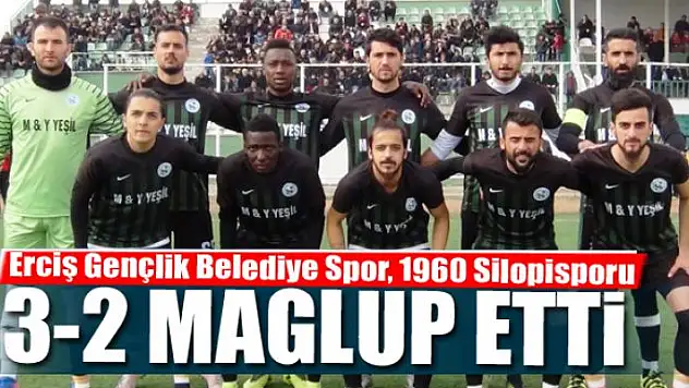 Erciş Gençlik Belediye Spor, 1960 Silopisporu mağlup etti