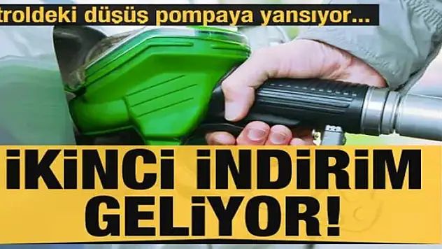 Petroldeki düşüş pompaya yansıyor! İkinci indirim geliyor