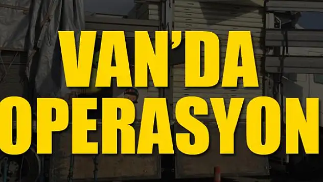 Van'da Kaçak Sigara Operasyonu