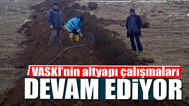 VASKİ'den altyapı çalışması 