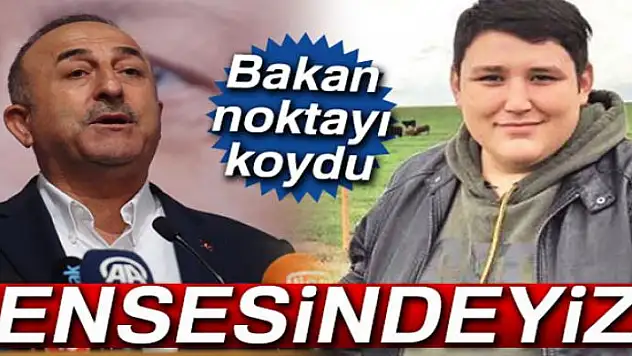 Bakan Çavuşoğlu: 'Yurtdışına kaçanların ensesindeyiz'