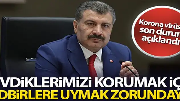 Son 24 saatte korona virüsten 56 kişi hayatını kaybetti