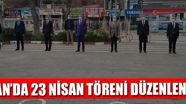 VAN'DA 23 NİSAN TÖRENİ DÜZENLENDİ