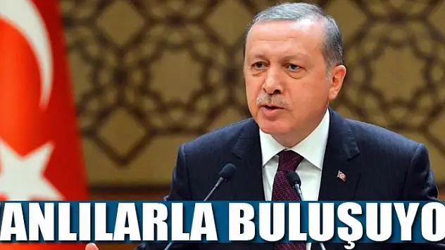 ERDOĞAN VANLILARLA BULUŞUYOR