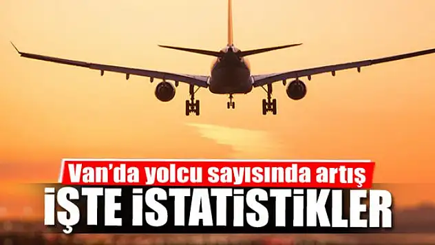 Van'da yolcu sayısında artış