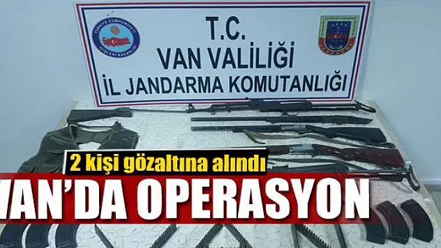Van'da operasyon
