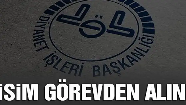 Diyanet'te 4 isim görevden alındı