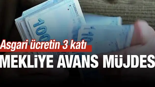 Emeklilere avans müjdesi!