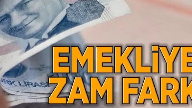 Emekliye zam farkı 