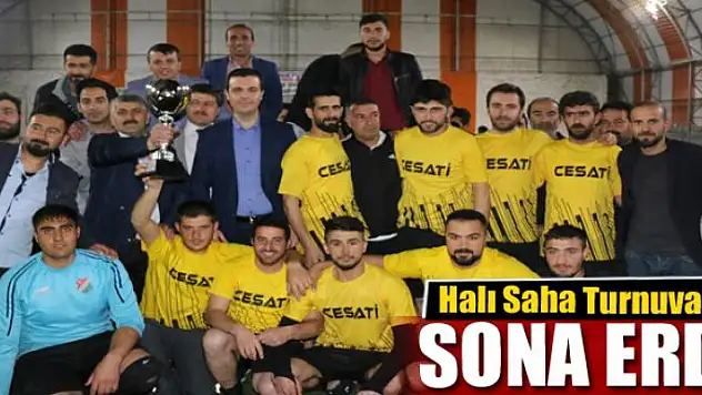 Özalp Belediyesi Halı Saha Turnuvası sona erdi