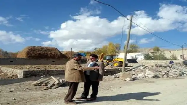 KAYMAKAM VE BAŞKAN ÇALIŞMALARI İNCELEDİ